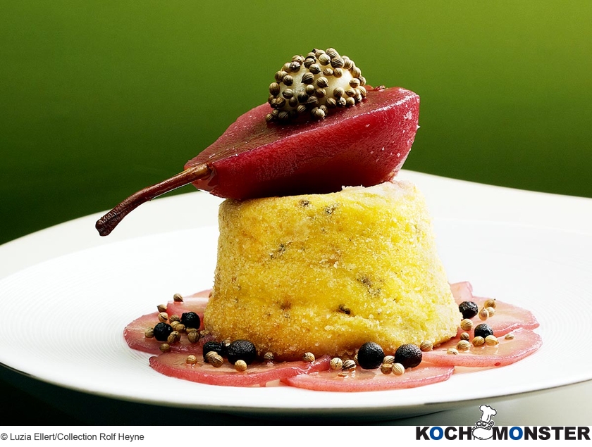Kartoffelpudding mit Granatapfel-Piment-Birnen - KOCHMONSTER ... Kartoffelpudding mit Granatapfel-Piment-Birnen - KOCHMONSTER ...