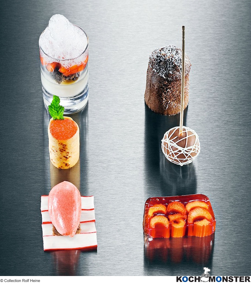 Rhabarber und Schokolade