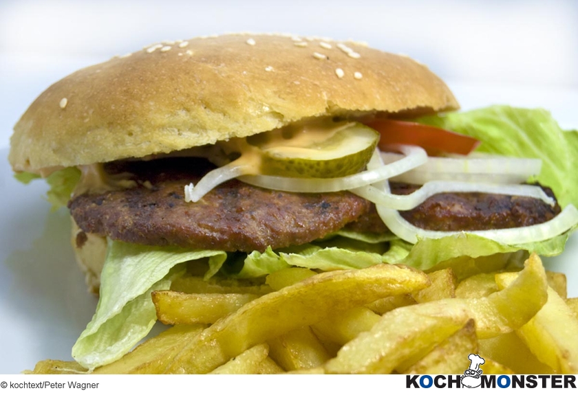Die perfekten Hamburger
Foto (c) kochtext/Peter Wagner
(stark reduzierte Bildqualität) Die perfekten Hamburger